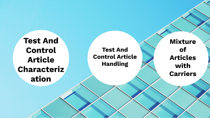 Test and Control Article by S A on Prezi