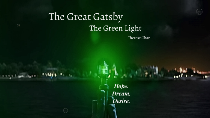 the green light symbolism