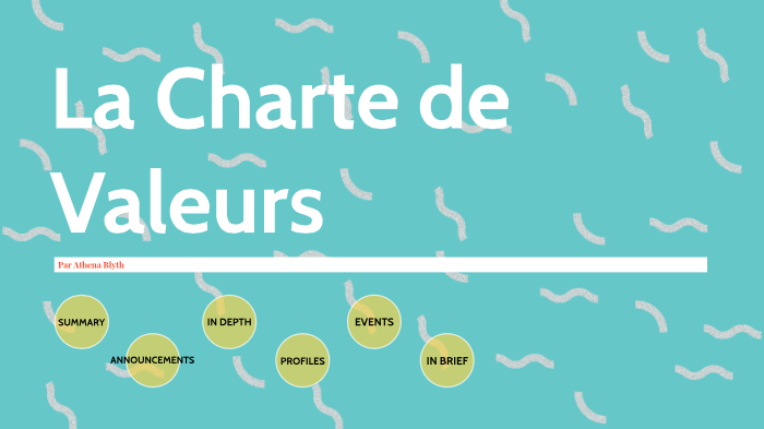 La Charte de Valeurs by Athena Blyth on Prezi