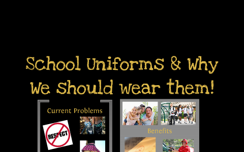 Argumentative speech about school uniforms image