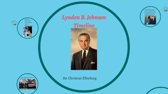 Lyndon B. Johnson Timeline By Christian Ellenburg