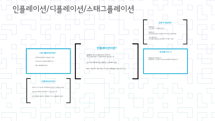 인플레이션/디플레이션/스태그플레이션 by 동권 정