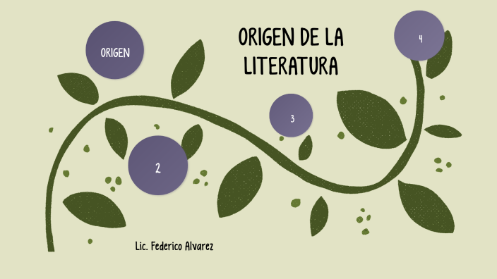 origen de la literatura by on Prezi