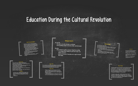 Education During the Cultural Revolution by Maria Abrego on Prezi