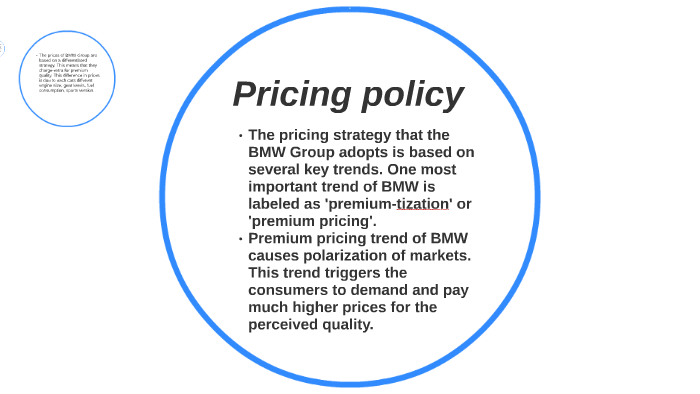 Pricing & Policies