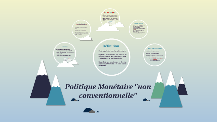 Politique Monetaire Conventionnelle Et Non Conventionnelle Pdf