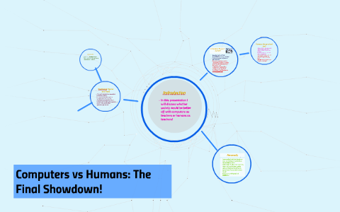 Computer V Human Computers vs Humans: The Final Showdown! by Yad Nori on Prezi