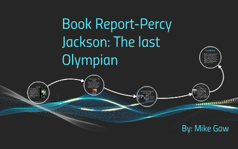book report percy jackson