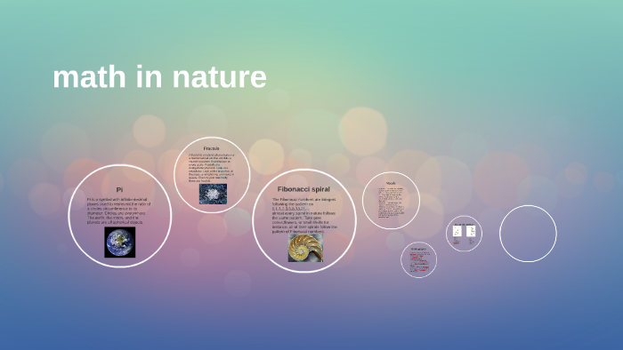 math in nature by Nat S on Prezi