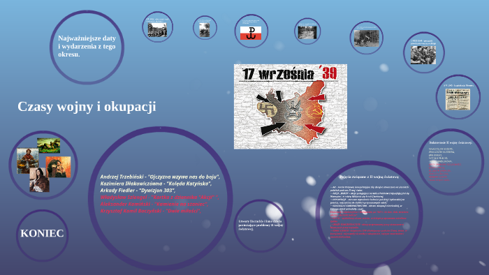 Sprawdzian Z Wojny I Okupacji Czasy wojny i okupacji by Mariusz Piotrowski on Prezi