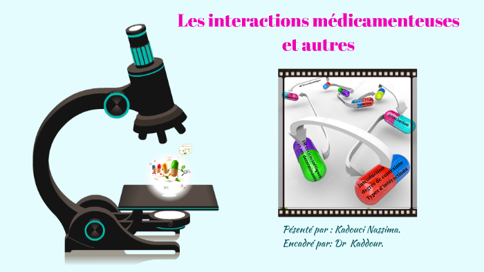 Les Interactions Médicamenteuses(Drug Drug Interaction) By Hmz Bouch On ...