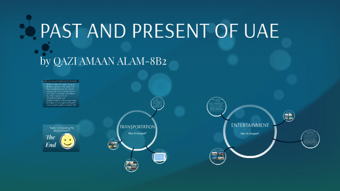 PAST AND PRESENT OF UAE by Qazi Amaan Alam on Prezi