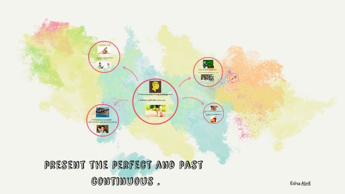 Present and the perfect and past continuous by Edna Abril on Prezi