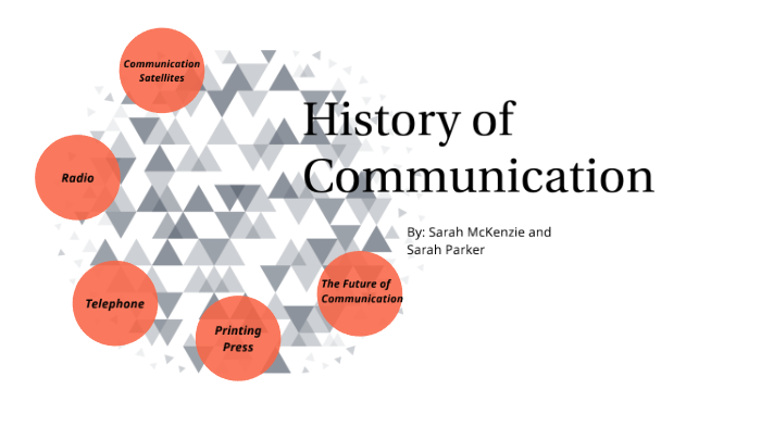 History of Communication by Sarah Parker on Prezi
