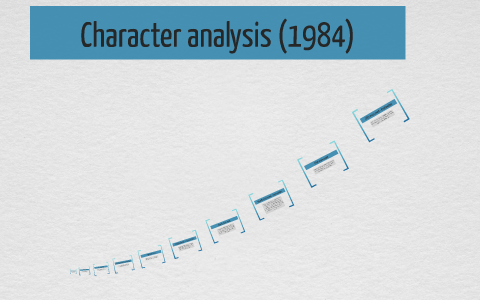 Character Analysis - 1984 By Edward Ting On Prezi