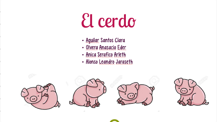 Despiece Del Cerdo By Arleth Anica Serafico On Prezi Next