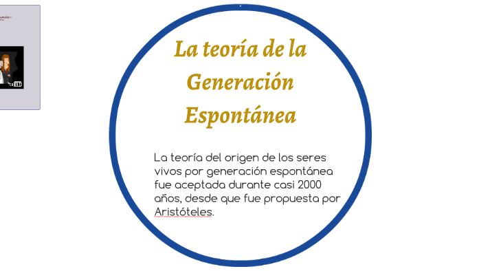 La Teoría De La Generación Espontánea By Rocío Reyes On Prezi