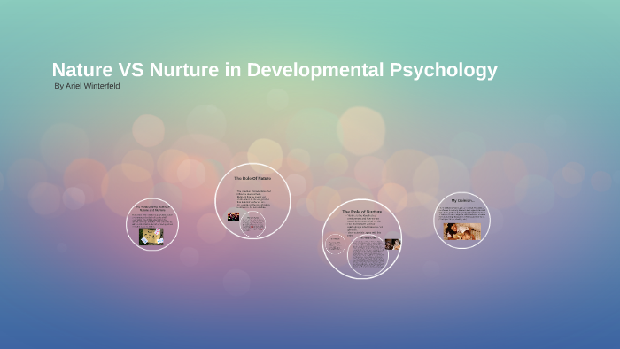 nature vs nurture psychology experiments