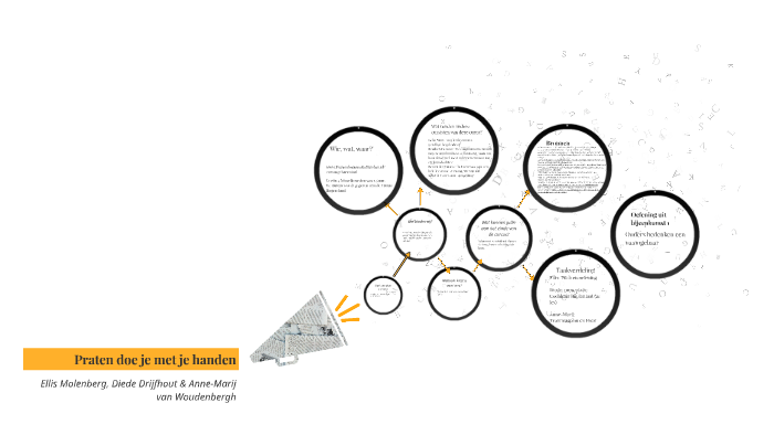 Praten doe je met je handen by on Prezi