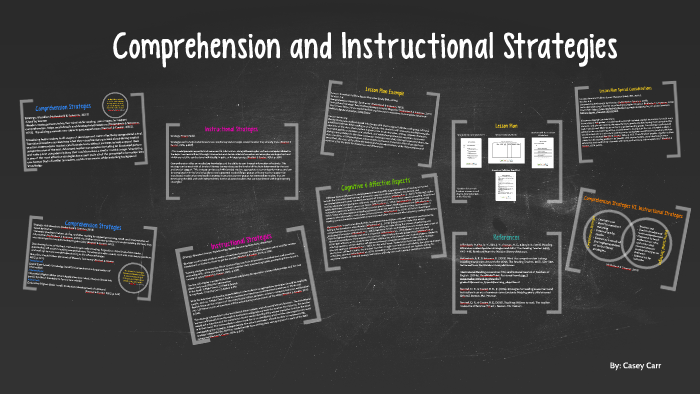 Comprehension and Instructional Strategies by Casey Carr on Prezi