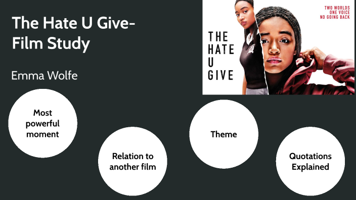 the hate you give movie essay