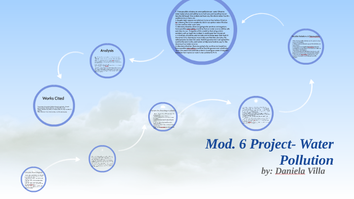 Mod. 6 Project- Water Pollution by Daniela Villa on Prezi