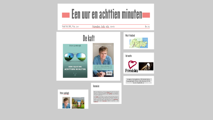 Een uur en achttien minuten by Bente Lever on Prezi