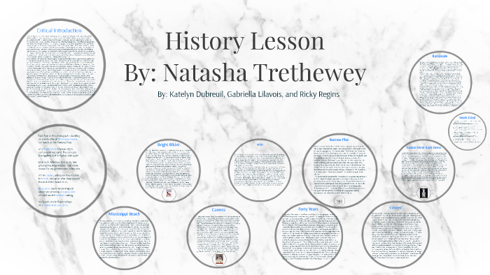 history lesson by natasha trethewey analysis