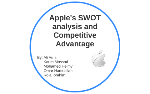 competitive analysis advantage apple swot
