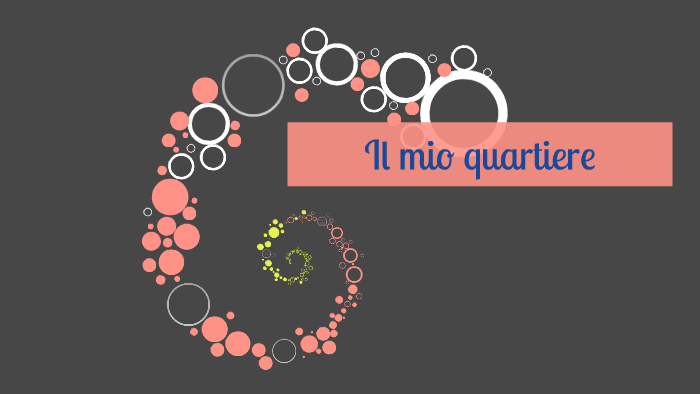 Il mio quartiere by on Prezi