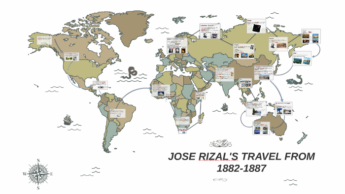 jose rizal travels and adventures