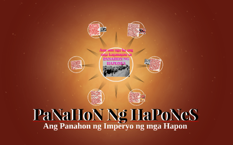 Panahon Ng Hapones By Kean Padua On Prezi