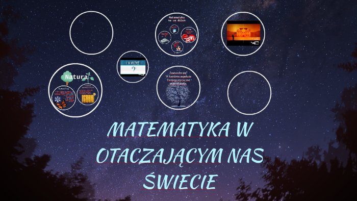 MATEMATYKA W OTACZAJĄCYM NAS ŚWIECIE by Julia Baczyńska on Prezi