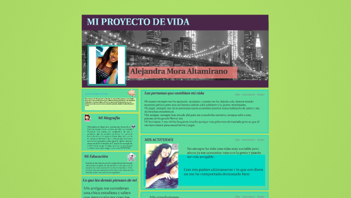 MI PROYECTO DE VIDA by Alex Mora on Prezi