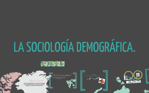 O Que é Demografia E Sociologia