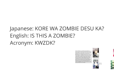 Manga Like Kore wa Zombie desu ka?: Hai, Anata no Yome desu