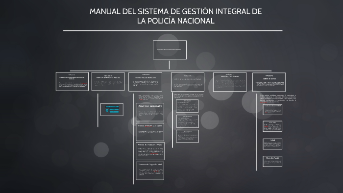 Sistema De Gestion Integral Policia Nacional