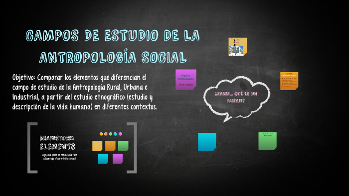 CAMPOS DE ESTUDIO DE LA ANTROPOLOGÍA SOCIAL by Paulina Sanchez on Prezi