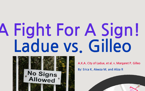 Ladue vs. Gilleo by Erica K on Prezi