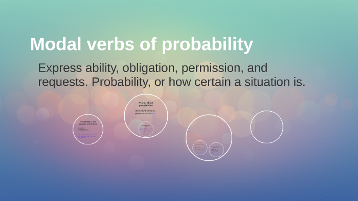 Modal verbs of probability by Libby Calderon on Prezi