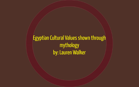 Egyptian Cultural Values by Lauren Walker on Prezi