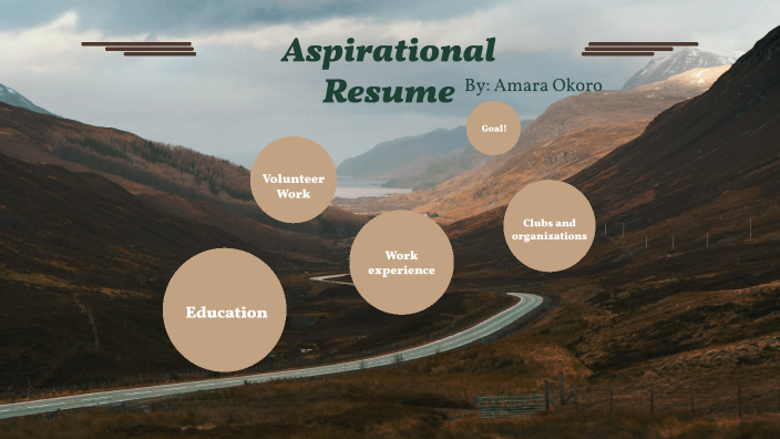 Aspirational Resume by Amara Okoro on Prezi