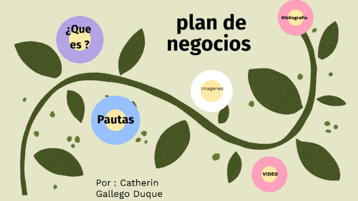 plan de negocios by catherin gallego duque on Prezi