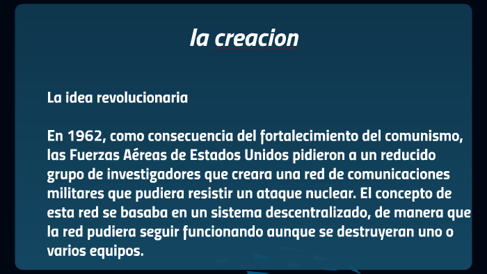 historia del internet by DANIELA GUTIERREZ on Prezi