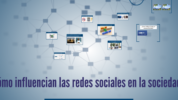 ¿Cómo influencian las redes sociales en la sociedad? by barbara perez