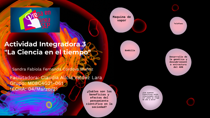La ciencia en el tiempo by fernanda cordova on Prezi