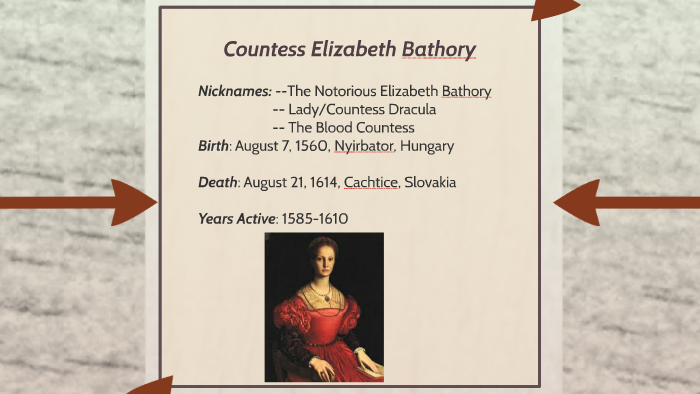 countess elizabeth bathory