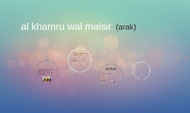 Al Khomru Wal Maisir By Muhammad Amin