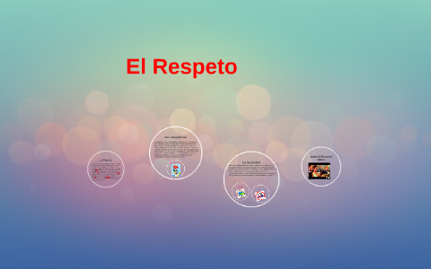 El Respeto by Karen Cantillo on Prezi