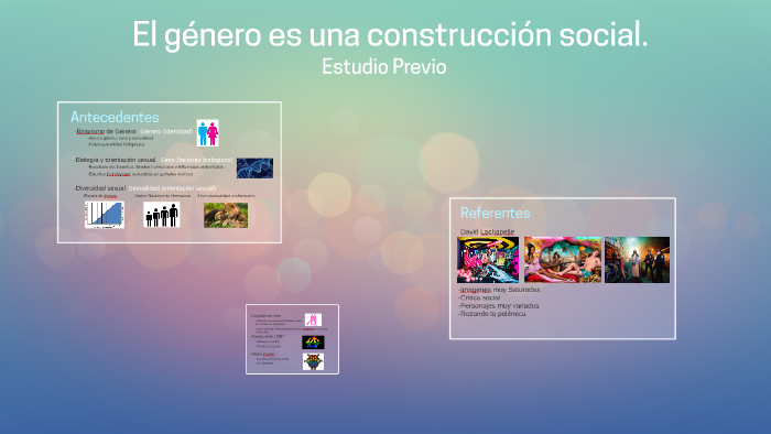 El Género Es Una Construcción Social By 7260